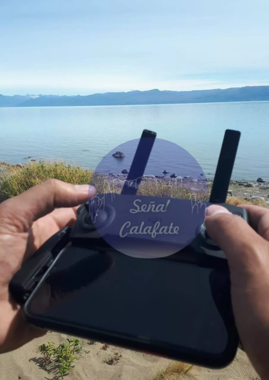 drone señal calafate