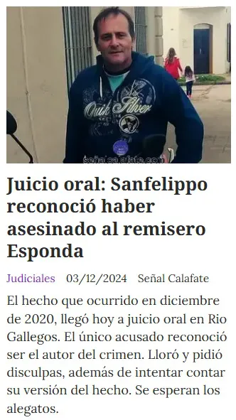 juicio esponda