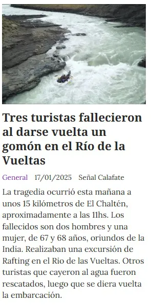 rafting noticia