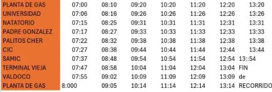 TRansporte urbano mañana verano