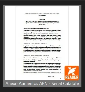 apn aumento descarga