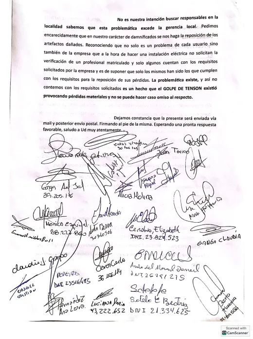 tres lagos carta spse