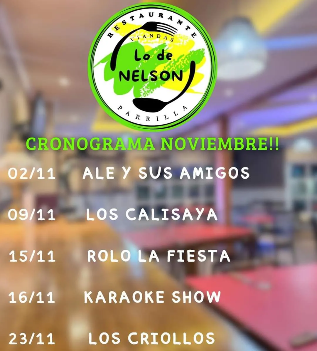 AGENDA DE NELSON