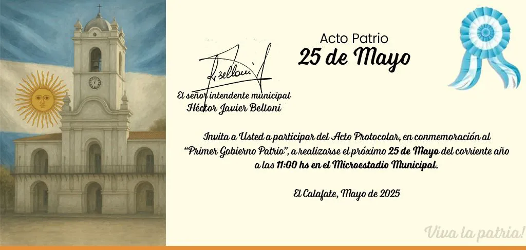 acto 25 de mayo