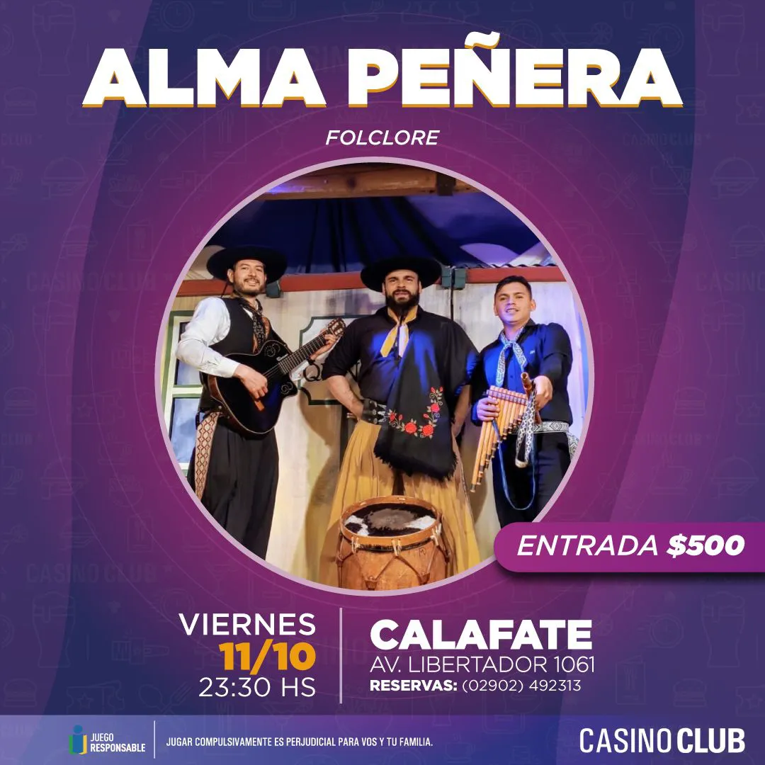 alma peñera casino