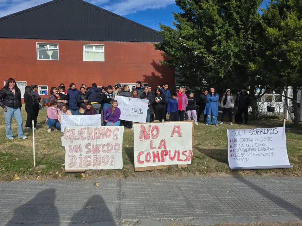 Reclamo de cooperativa Zona Norte de Las Heras