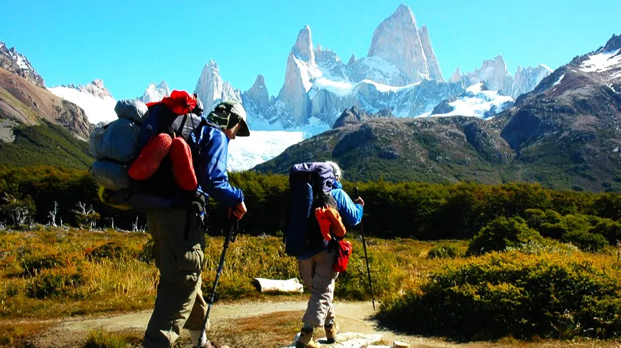 Chaltén sendero turistas