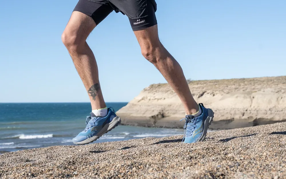 Correr en la playa, Foto de Mario Cádiz