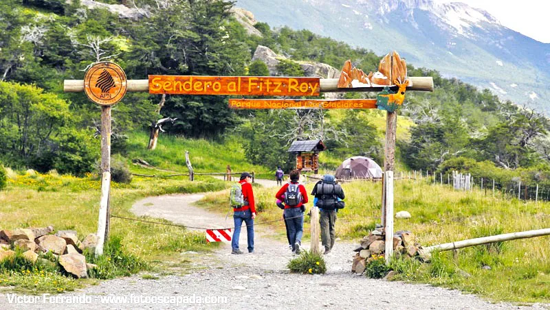 chaltén sendero