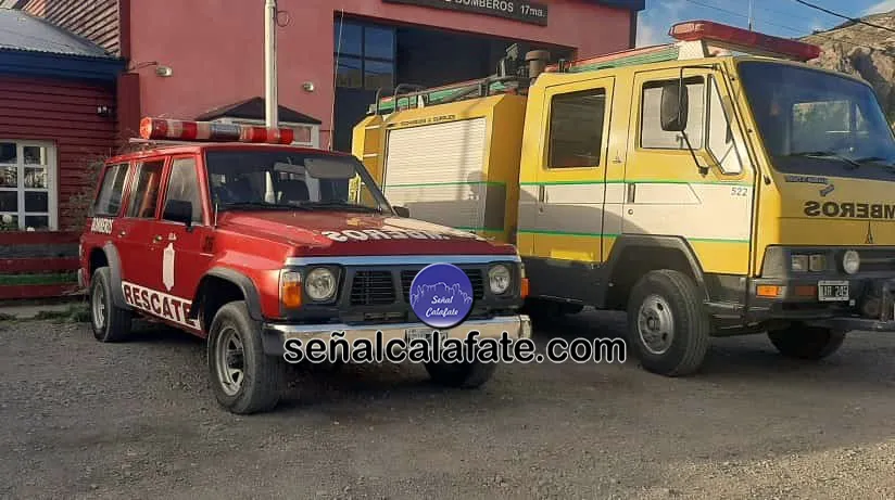 camionta bombero chalten