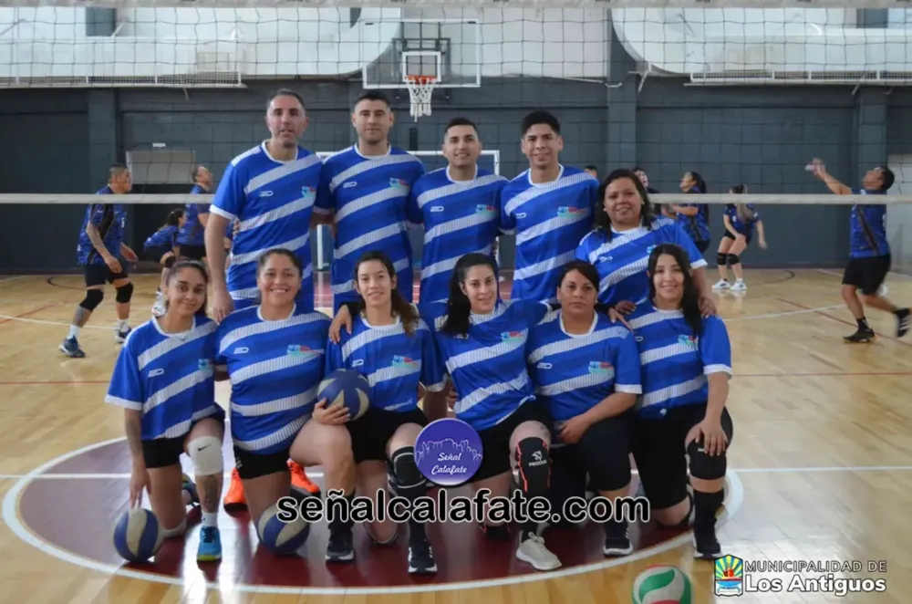 voley mixt policia calafate