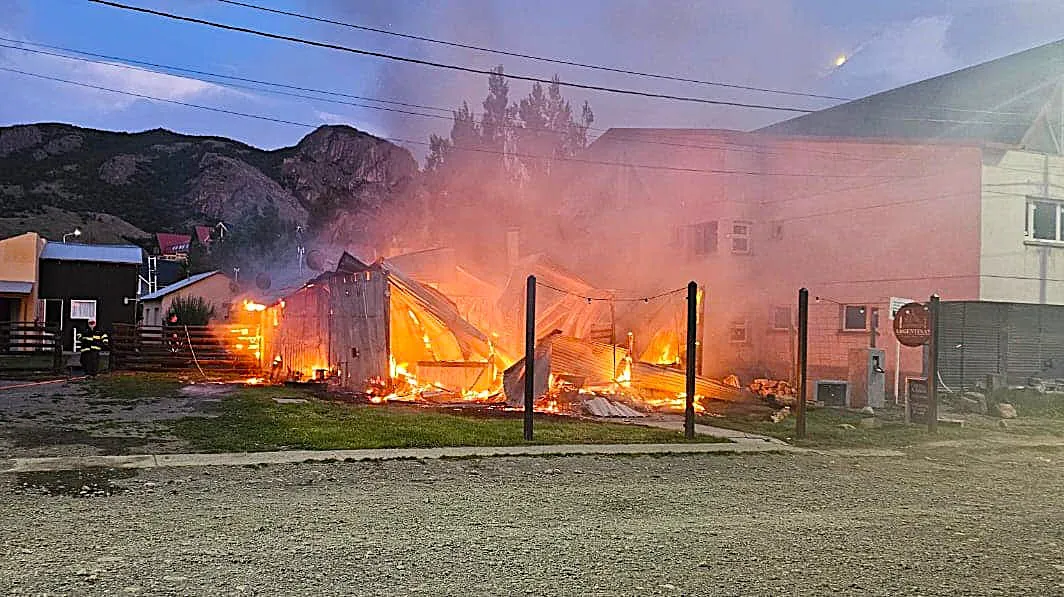 Incendio en Chaltén
