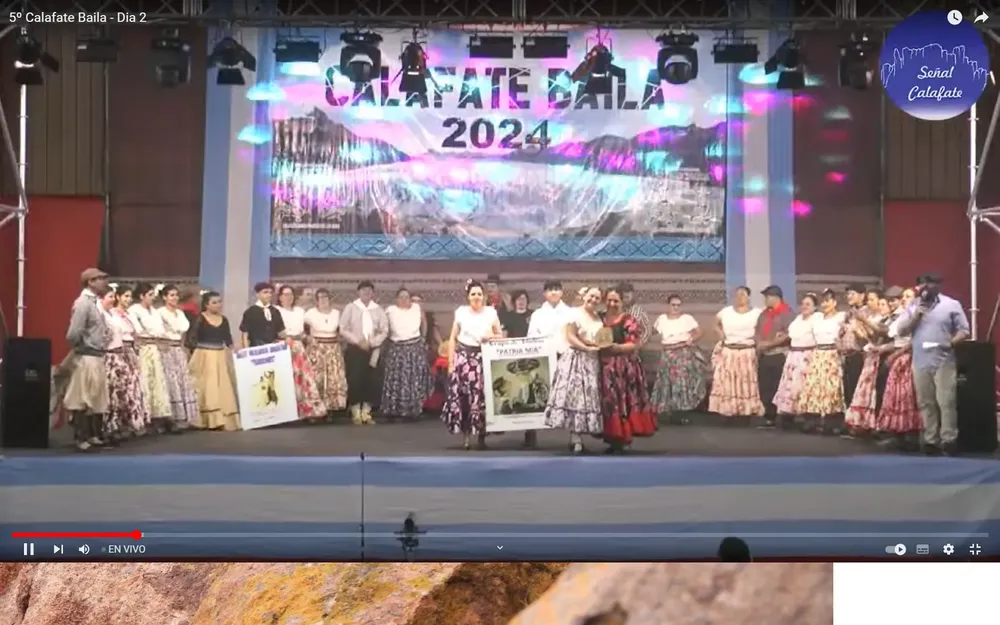 calafate baila 2do dia