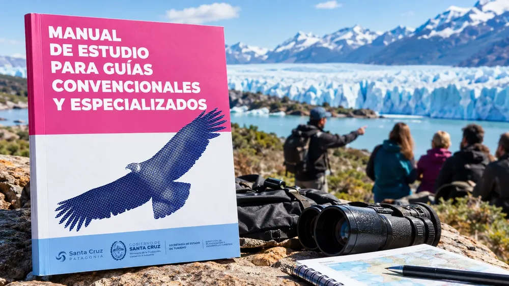 Manual de guía frente al glaciar