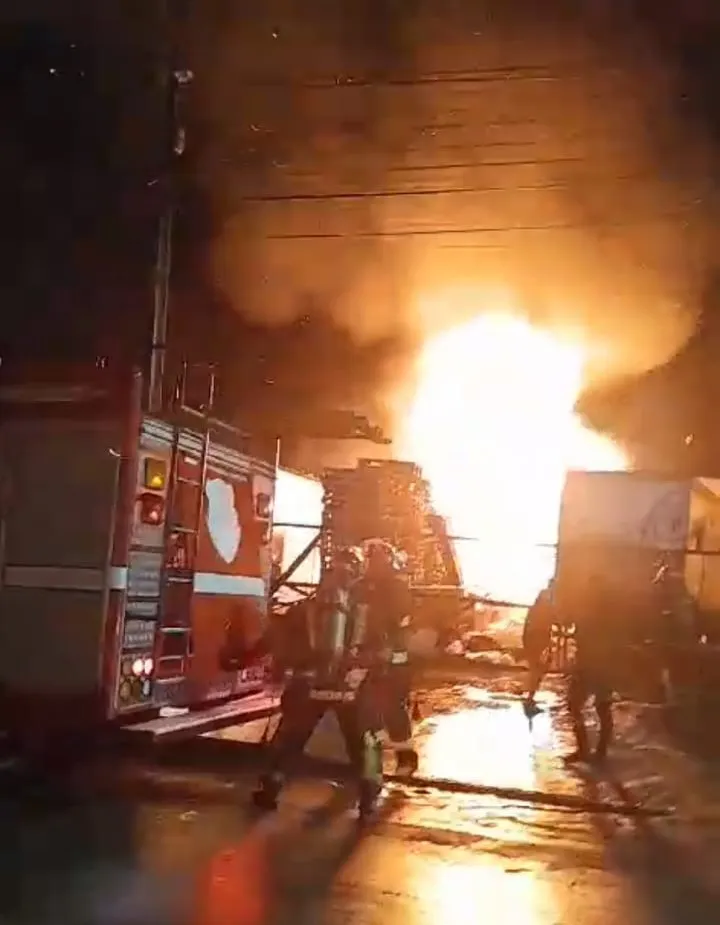 Incendio Ministerio de Salud Rio Gallegos 2