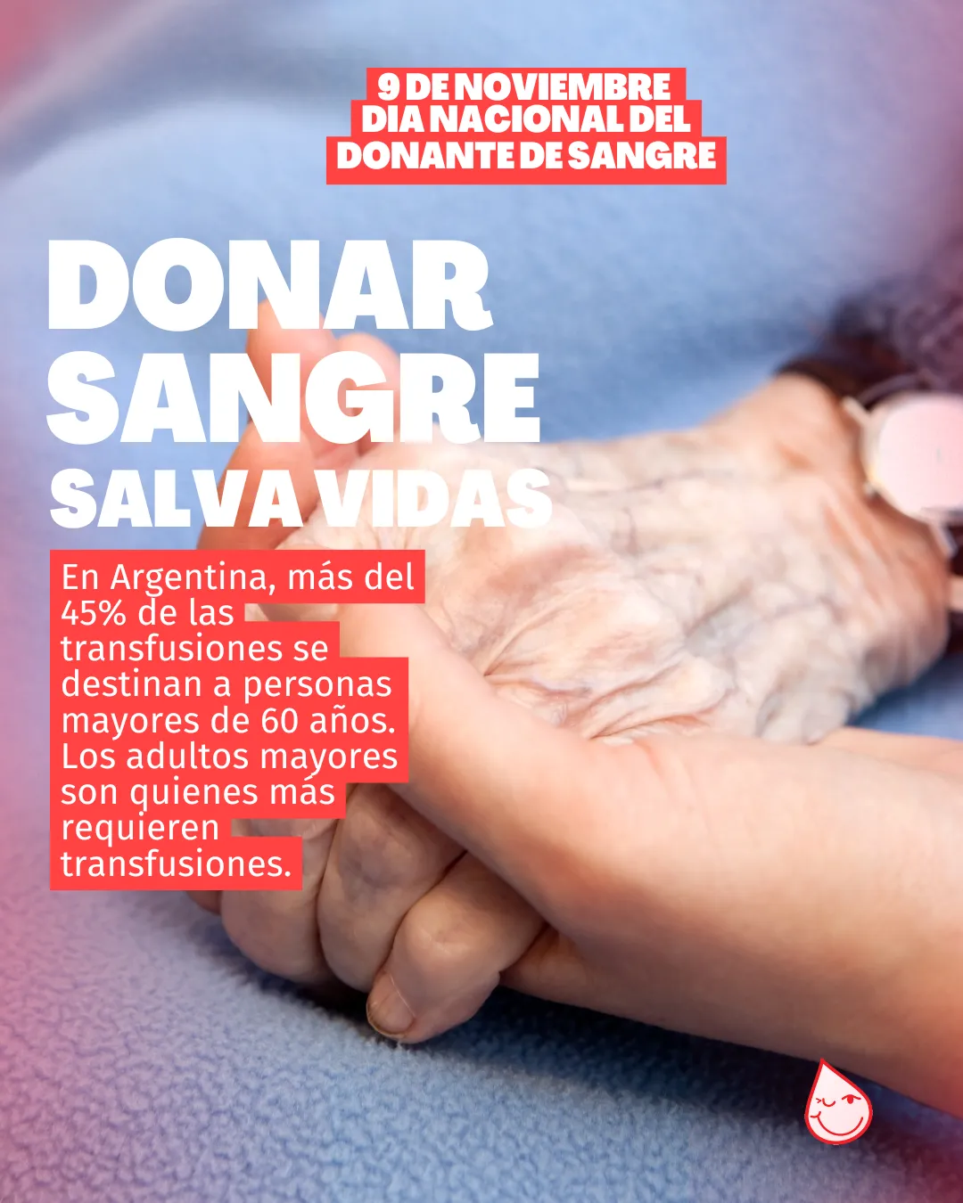 Donar sangre salva vidas