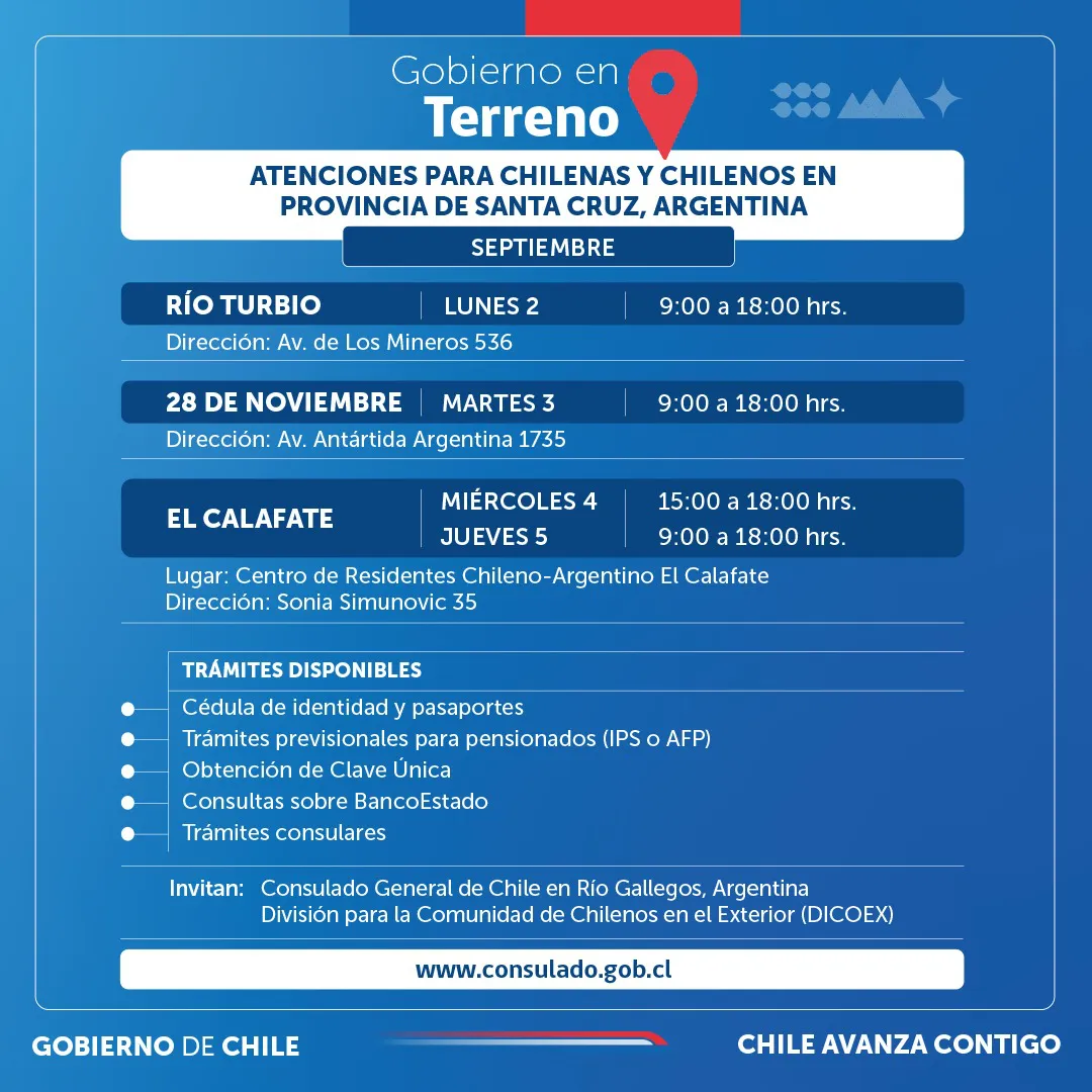 gobierno en terreno