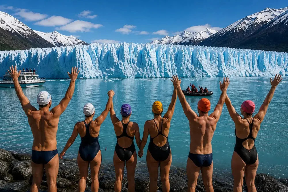 Winter swimming mini