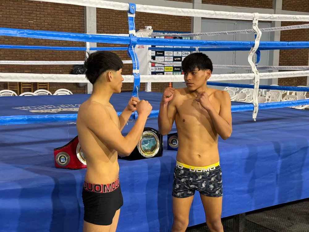 Boxeo en El Calafate - Pesaje Oficial