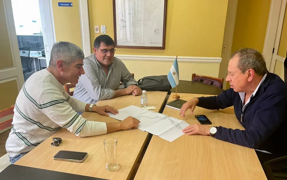 Mario Markic recibió a Julio Gaitán y Fabian Perez