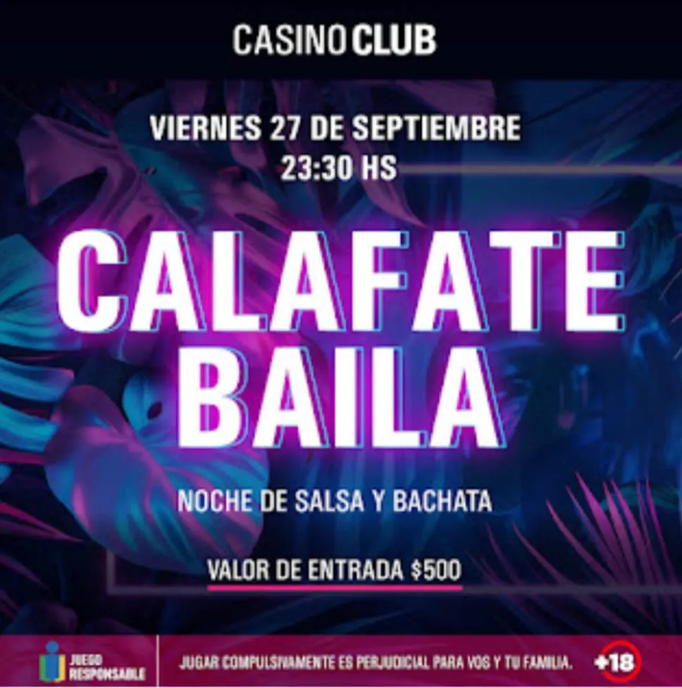 BAILA CALAFATE SEPTIEMBRE