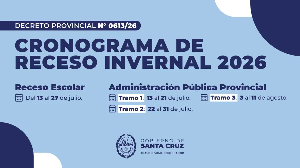 cronograma receso