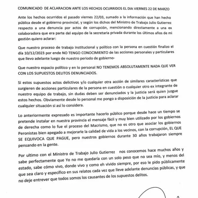 Carta de Camino