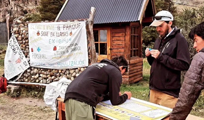 Reclamo PNLG Chalten