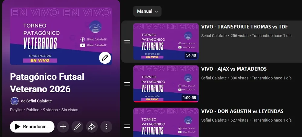 patagonico futsal v 2026 list