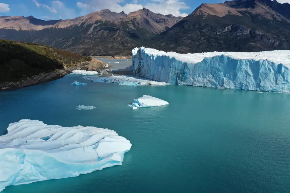 glaciar aerea