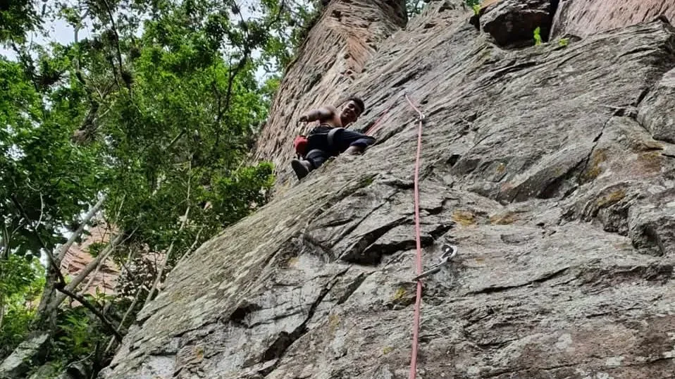 El buen climbing en mi tierrita