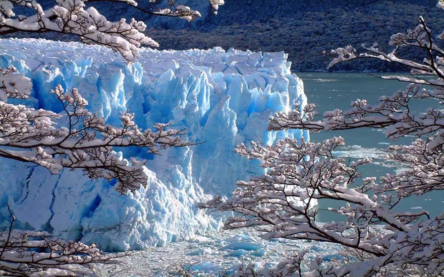 glaciar invierno