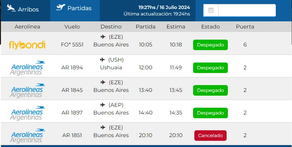 Vuelo 1851 AA cancelado