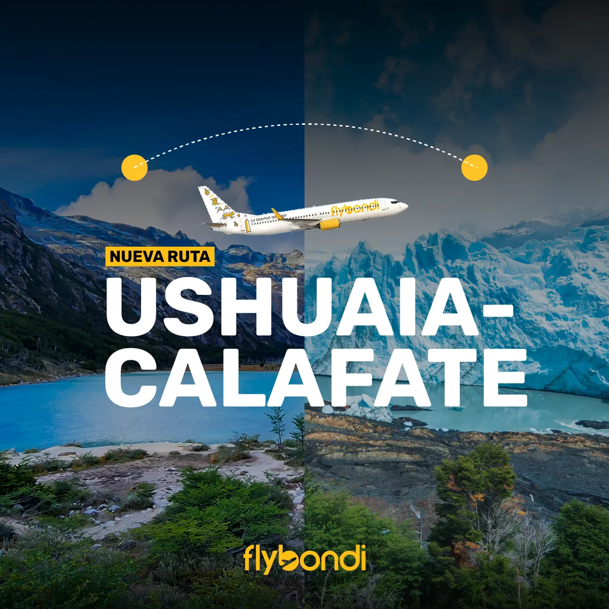 Lanzamiento Ushuaia-El Calafate 