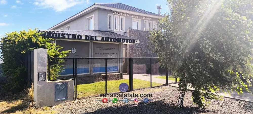 Registro dek automotor calafate