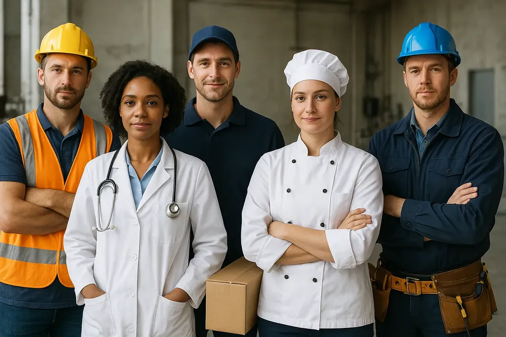 trabajadores