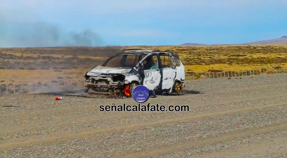 auto incendiado